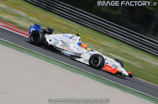 2008-04-26 Monza 1447 Formule Renault 3.5 Series - Pippa Mann